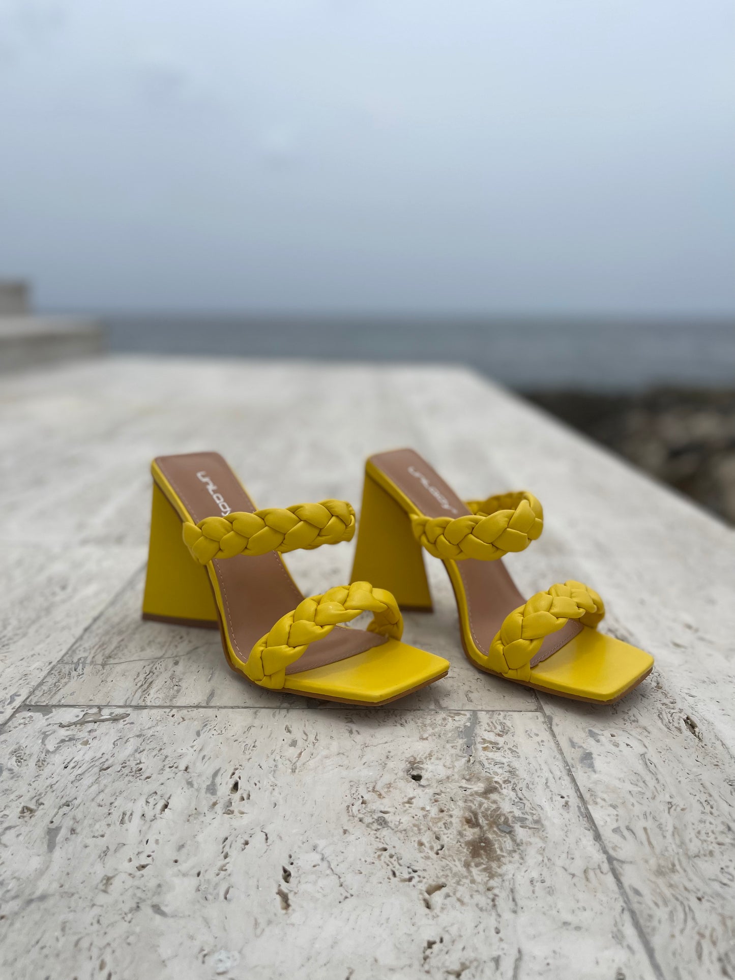 Sunshine Block Heel Mules