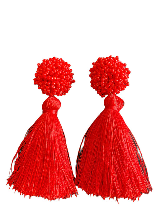 Red tassel